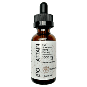 Home BIO-ATTAIN - 1500mg Full Spectrum Hemp Extract Cappuccino Flavor CBD Oil