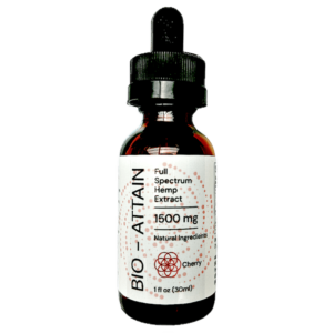 Home BIO-ATTAIN - 1500mg Full Spectrum Hemp Extract Cherry Flavor CBD Oil